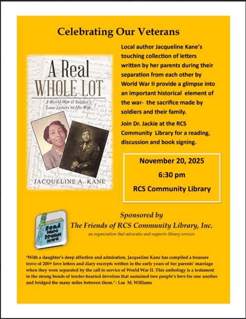 Friend's Book Discussion Flyer