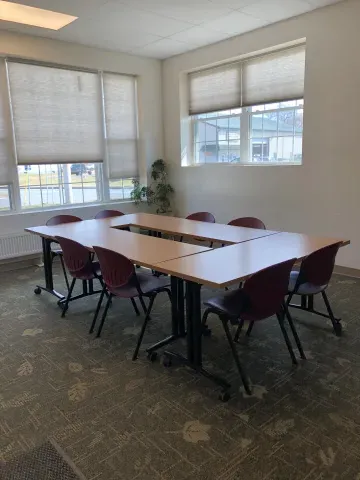 Small meeting room. Suited for up to 12 people.