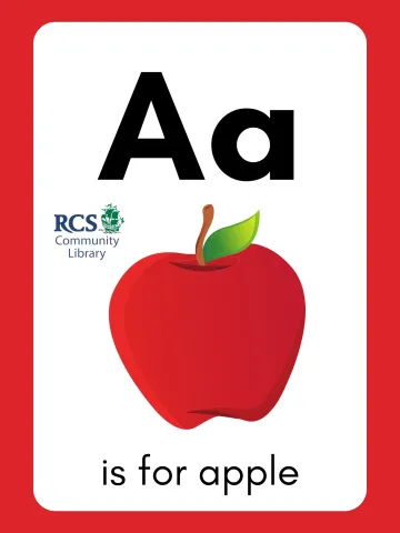 A isfor Apple.