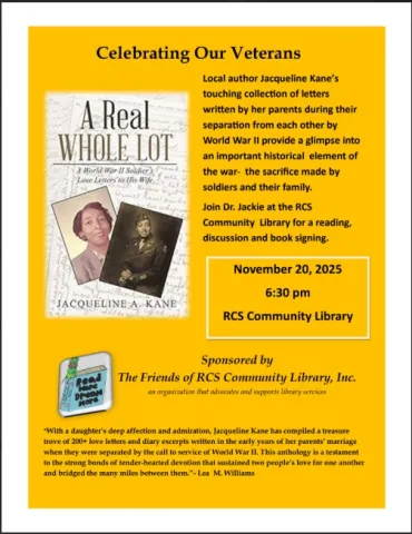 Friend's Book Discussion Flyer
